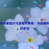 蓝莓叶黄素酯片与蓝莓叶黄素：深度解析两者的差异