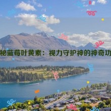揭秘蓝莓叶黄素：视力守护神的神奇功效