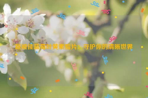 新视佳蓝莓叶黄素酯片：守护你的清晰世界