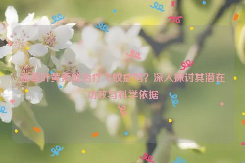 蓝莓叶黄素能治疗飞蚊症吗？深入探讨其潜在功效与科学依据