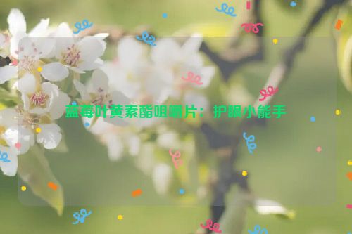 蓝莓叶黄素酯咀嚼片：护眼小能手