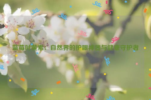 蓝莓叶黄素：自然界的护眼神器与健康守护者