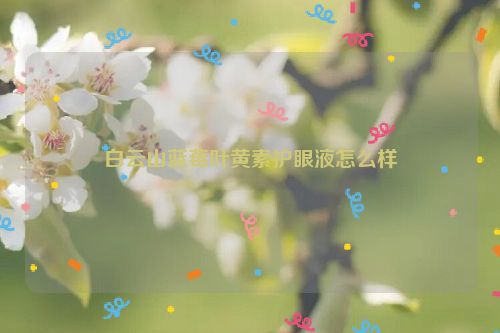 白云山蓝莓叶黄素护眼液怎么样